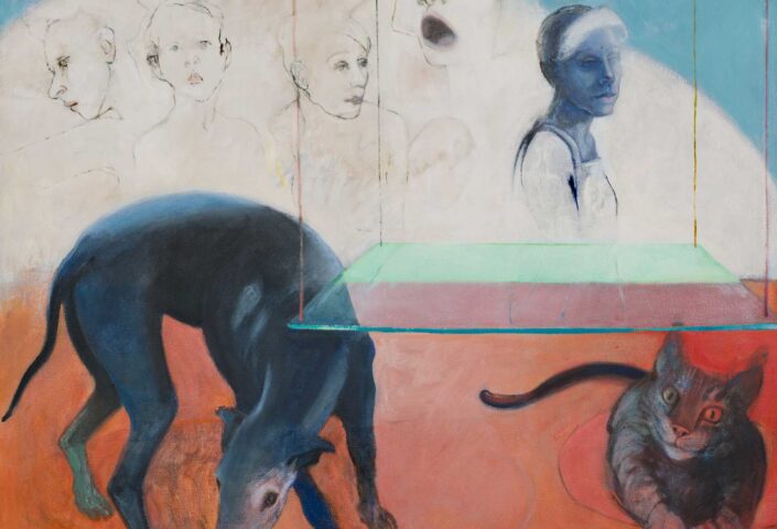 A GAP SPACE IN AWARENESS • Oil on Canvas • 32X36 • Painting